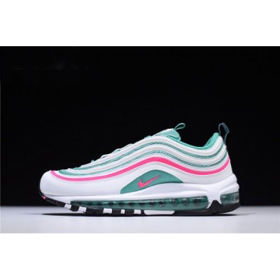 Nike Air Max 97 Beyaz / Pembe Koşu Ayakkabısı Türkiye - DUZM6M05